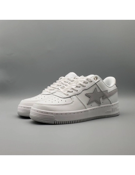 Bapesta,JJJJound x Bapesta White
