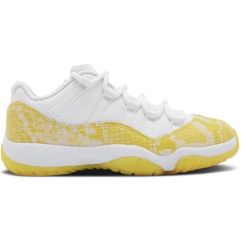 Air Jordan,Air Jordan 11,Wmns Air Jordan 11 Low Yellow Snakeskin