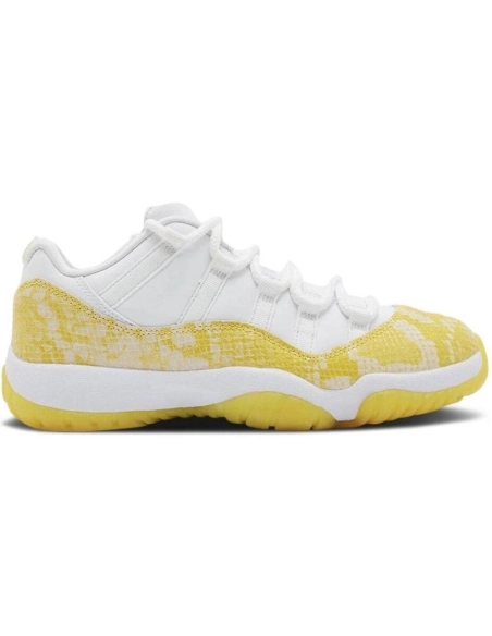 Air Jordan,Air Jordan 11,Wmns Air Jordan 11 Low Yellow Snakeskin